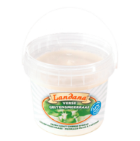 Fresh spreadable goat cheese