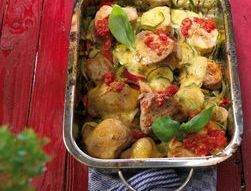 Country pork medallions